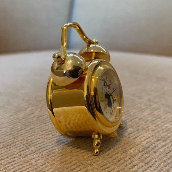 Westclox Miniature Sylvester & Tweety Clock - Picture 2 of 14